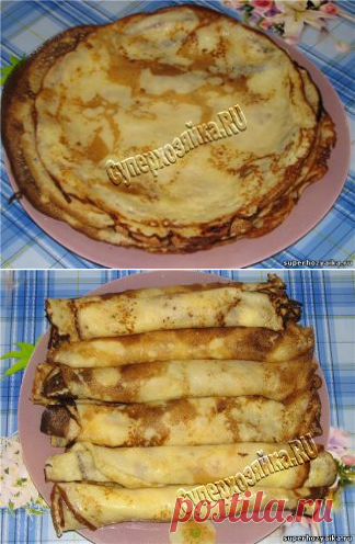 Блинчики для любимого зятя. Рецепт вкусных блинов. Блины с творожной начинкой