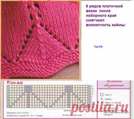 кайма спицами | Записи в рубрике кайма спицами | Дневник Света1