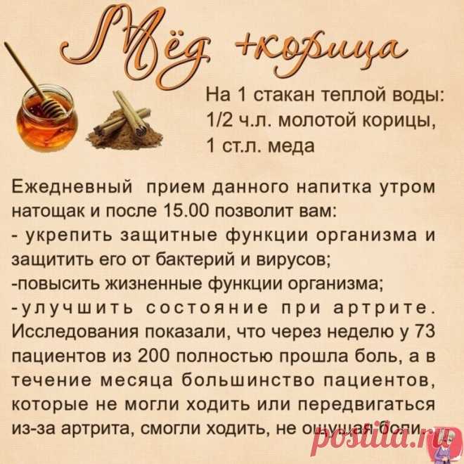 Корица и мед для похудения – рецепт, результаты и отзывы