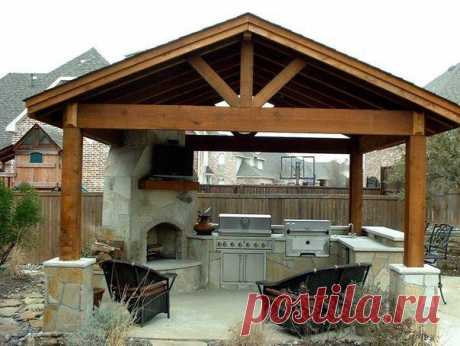 Кухня на открытом воздухе!