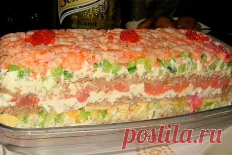 Салат «Суши» — невероятно вкусно, не отличить от настоящих!