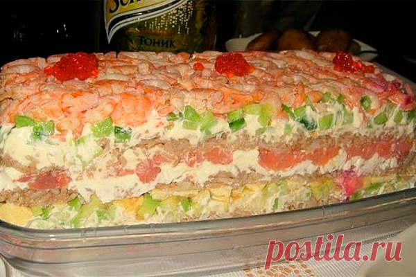 Салат «Суши» — невероятно вкусно, не отличить от настоящих!