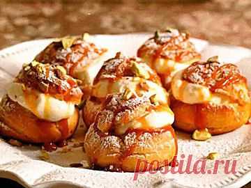 Рецепты ко дню св. Валентина от Джейми! Профитроли с нежнейшим кремом | Рецепты Джейми Оливера