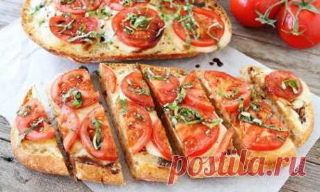Вкуснейшая итальянская брускетта всего за 5 минут