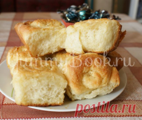 Сахарные булочки в медовой глазури.