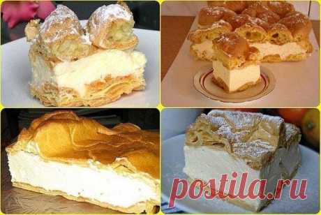 БЕШАМЕЛЬ: Польский заварной пирог»КАРПАТКА» Это очень вкусно!
