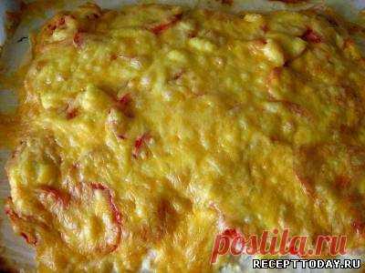 Рецепт: Мясо по-французски из курицы