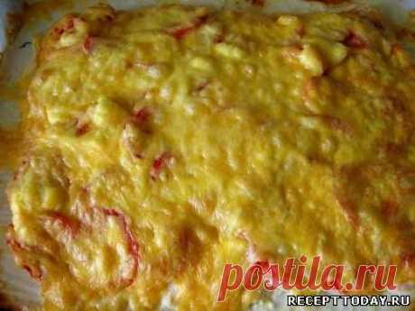 Рецепт: Мясо по-французски из курицы