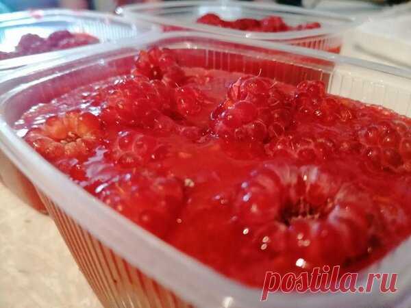 Обалденный вариант сохранить малину на зиму. В пять раз вкуснее варенья | Кулинарный техникум | Яндекс Дзен