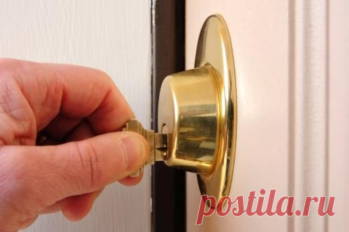 Замена цилиндра замка