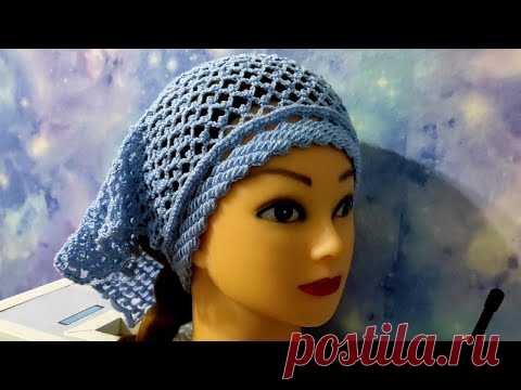 КОСЫНКА КРЮЧКОМ. Косочек на любой размер для начинающих. - YouTube