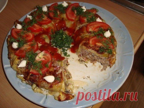 ВКУСНАЯ КАБАЧКОВАЯ ЗАПЕКАНКА » В сети – себя просвети!