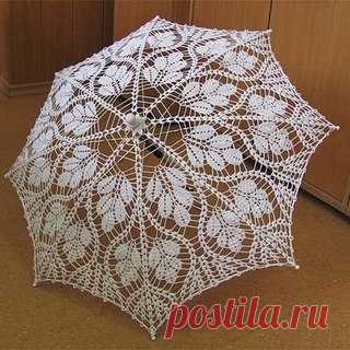 Вяжем ажурный зонтик для солнечных дней