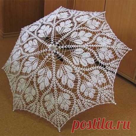 Вяжем ажурный зонтик для солнечных дней