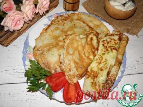 Крепы из кабачков