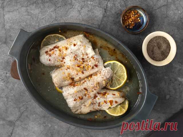Чесночно-лимонный минтай – пошаговый рецепт приготовления с фото