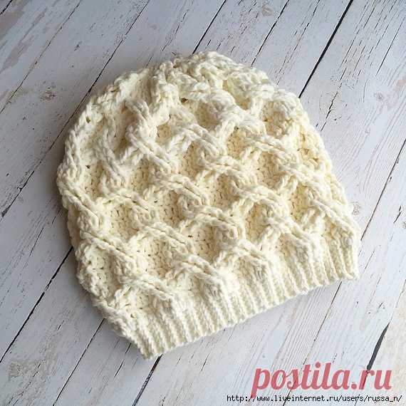 Шапка крючком