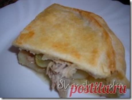 Слоёный пирог «Курник» | блог ПИРОГ