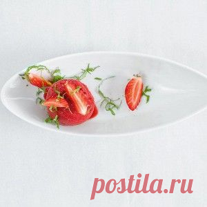 Клубничный сорбет,