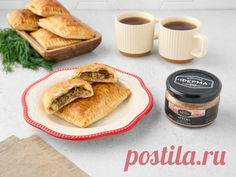 Быстрые пирожки с паштетом – пошаговый рецепт приготовления с фото