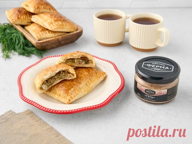 Быстрые пирожки с паштетом – пошаговый рецепт приготовления с фото