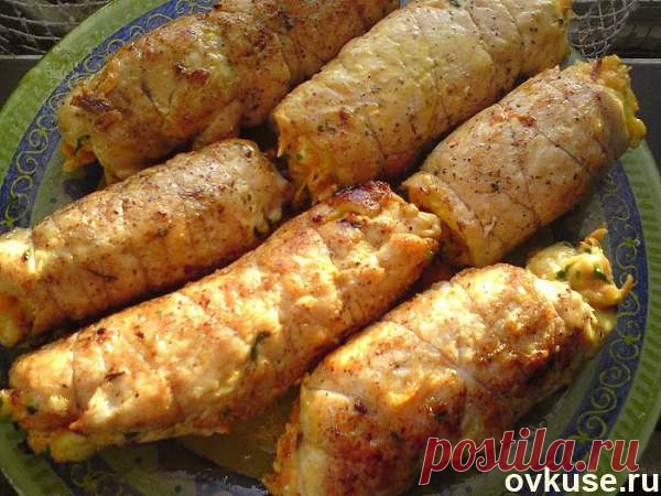 Куриные рулетики 