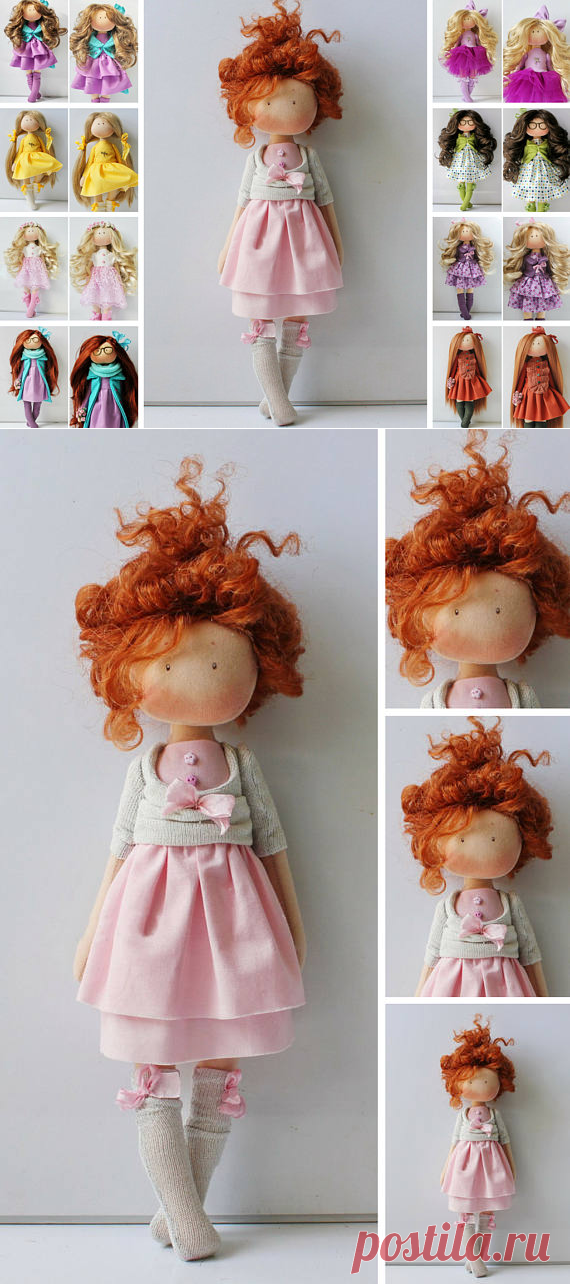 Interior Doll Poupée Art Doll Soft Doll Rag doll Tilda Doll
