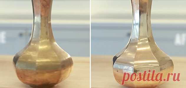 Если какой-либо медный предмет потемнел и покрылся пятнами и разводами, возьмите чистую тряпку, выдавите на нее немного кетчупа и присыпьте солью. Протрите такой смесью потемневшую поверхность, пока она не станет, как новенькая.