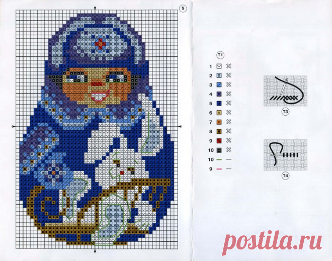 вышивка матрешки времена года: 9 тыс изображений найдено в Яндекс.Картинках