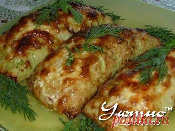 Кабачковые рулетики