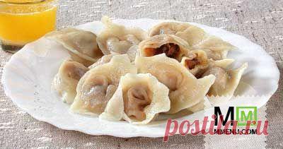 Вареники с фасолью и грибами - кулинарный рецепт. Миллион Меню