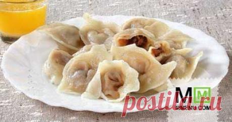 Вареники с фасолью и грибами - кулинарный рецепт. Миллион Меню