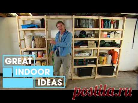 Build Your Own Garage Storage | Indoor | Great Home Ideas - YouTube