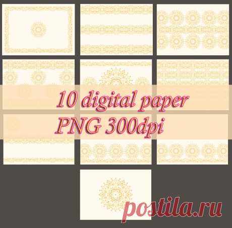 Ажурное кружево. Узоры принты для печати на бумаге ткани