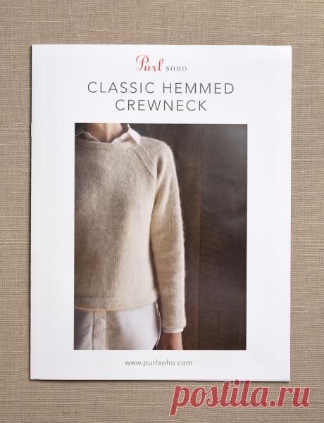 Classic Hemmed Crewneck | Purl Soho - Create