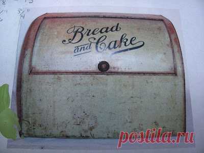 Dollhouse Miniature Furniture - Tutorials | 1 inch minis: vintage bread box