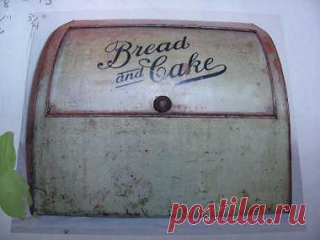 Dollhouse Miniature Furniture - Tutorials | 1 inch minis: vintage bread box