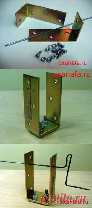 Приспособление для навивки пружин для ганутели. » Рукоделие своими руками.