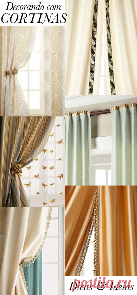 O charme das cortinas - Algo Mais