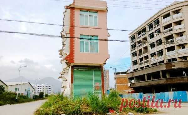 10 самых знаменитых домов-гвоздей. Право собственности свято соблюдают в социалистическом Китае.