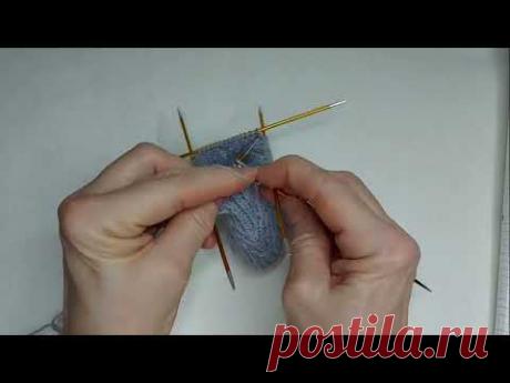 НОСКИ  ОСЕННИЕ  ЛИСТОЧКИ.  ЧАСТЬ 2.   ПАГОЛЕНОК  УЗОРОМ  ЛИСТОЧКИ .#НОСКИСПИЦАМИ#КРАСИВЫЙУЗОР#НОСКИ