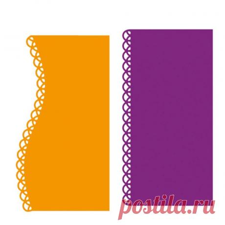 Кружевные края металлические Вырубные штампы вырезанные формы для украшения скрапбукинга бумаги рукоделия Ножа Лезвие формы - купить по выгодной цене | AliExpress