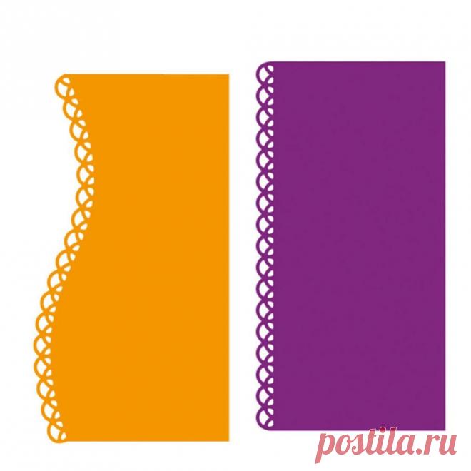 Кружевные края металлические Вырубные штампы вырезанные формы для украшения скрапбукинга бумаги рукоделия Ножа Лезвие формы - купить по выгодной цене | AliExpress