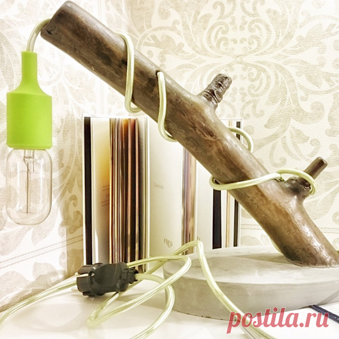 Купить ночник PINE 3 в стиле эклектики от TATOSdesign | Mellroot