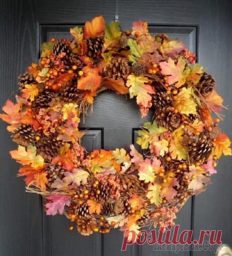 Коллекция осенних веночков