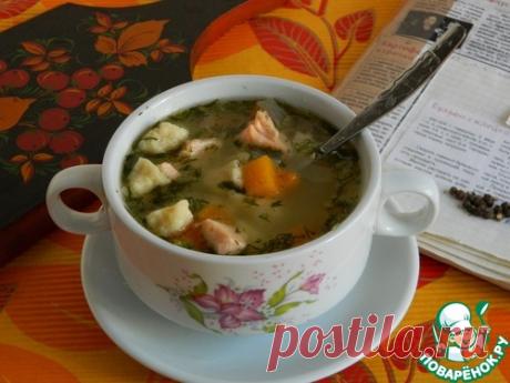 Суп с нежнейшими клецками