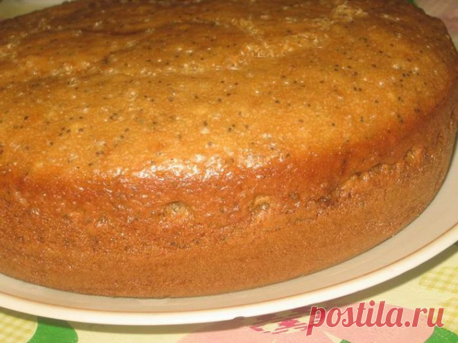 Сырный хлеб с маком.