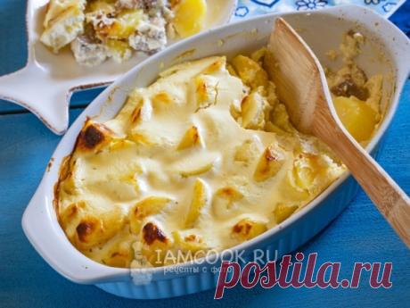 Сом с картошкой в духовке — рецепт с фото Сом с картошкой в духовке - простое, сытное и очень вкусное комплексное горячее с рыбой.