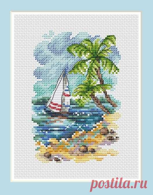 Sailboat- Summer by Elena Lartsova  Edited by Duckeyd at 2023-7-25 00:44