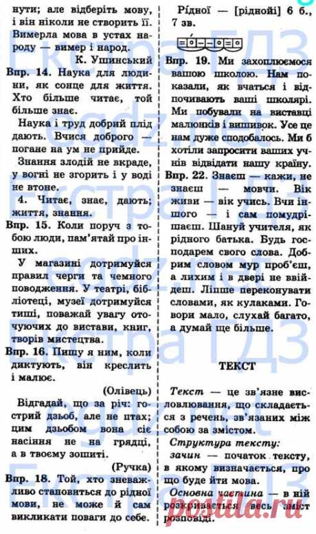 Рідна мова 4 клас М.С. Вашуленка (1 і 2 частина)